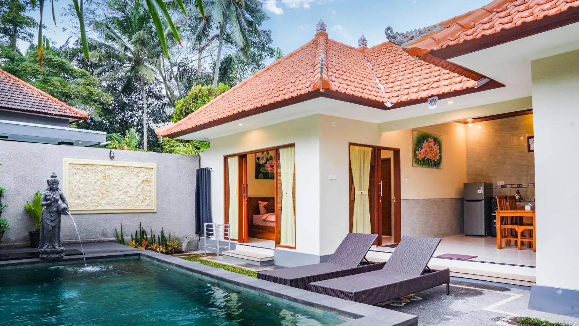 Moon Villa - 2Bdr And Private Pool Enjoy Ubud Sky